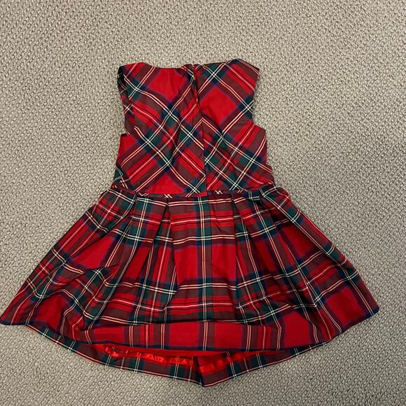 Vineyard Vines Girl's Christmas Holiday Tartan Plaid Sleeveless Dress - 3T - Picture 5 of 5